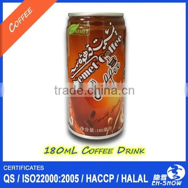 Private Label 180mL Canned Coffee Drink