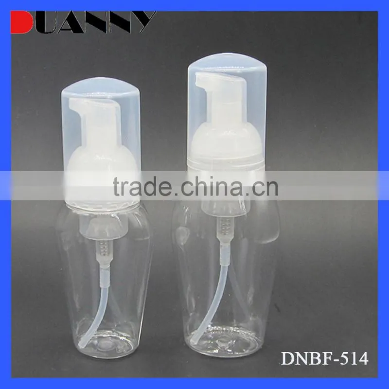 40Ml 50Ml 80Ml Plastic Cosmetic Pet Bottle With Foam Pump