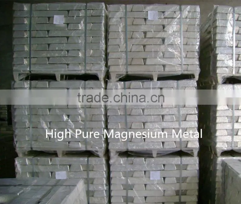 High Pure Magnesium Metal 99.99% 99.98% 99.9% 99.5% 99.8%