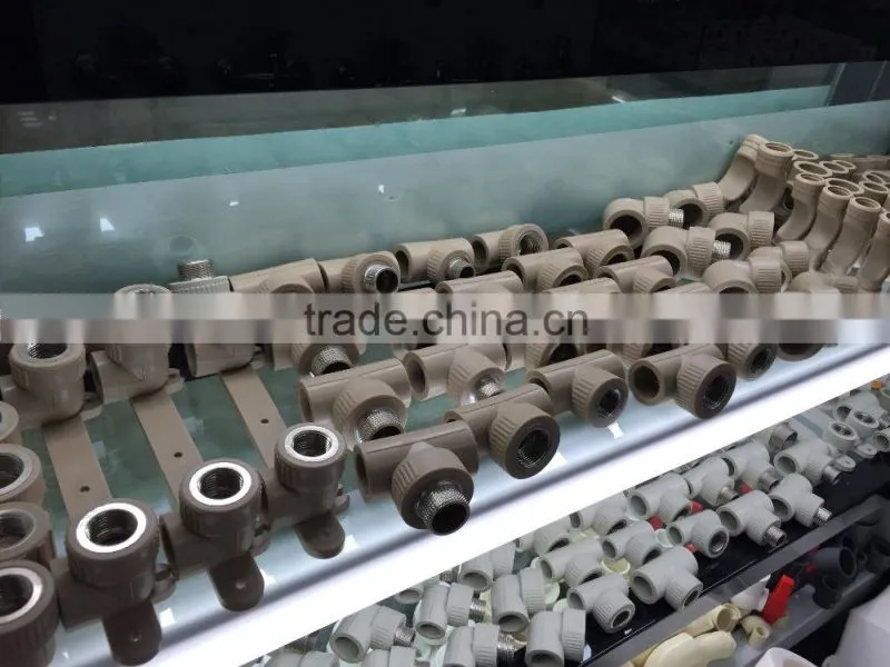 PPR pipe fittings equal tee/plastic water pipe tee/hot sale cheap price ppr tee/ppr barred y type reducing tee