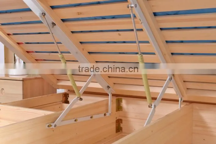 Wood Tatami Bed For Kids ,Single Loft Bunk Beds For Sale