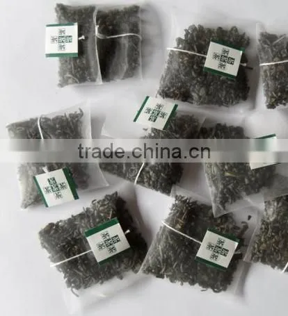 DXDC-6 flat tea bag (with string and tag) packing machine for nylon cloth
