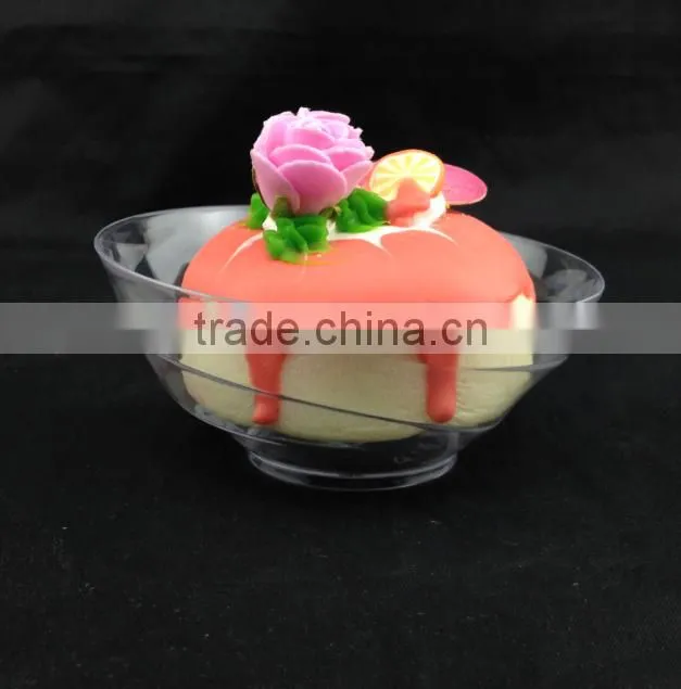 plastic crystal single use plastic reversible apple cup