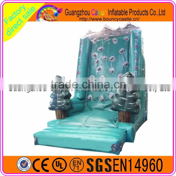 High Quality Inflatable Rock Climbing Wall For Commercial Use