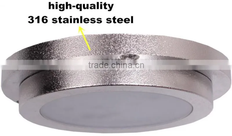 27W Stainless Steel Underwater Lighting IP68 Blue Led Boat Lights