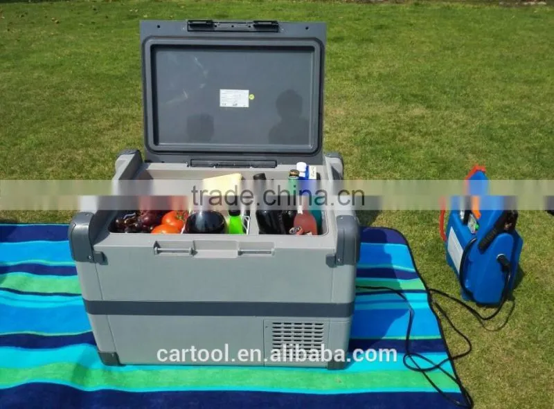 40L Portable Mini Fridge Compressor Car Fridge Freezer 12V Refrigerator