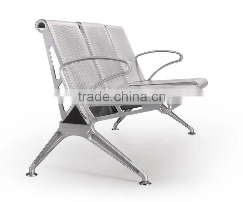 Popular hospital stainless steel chairs tandem