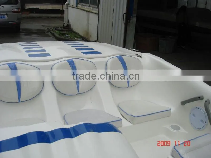 HA 480 fiberglass boat(dark blue)