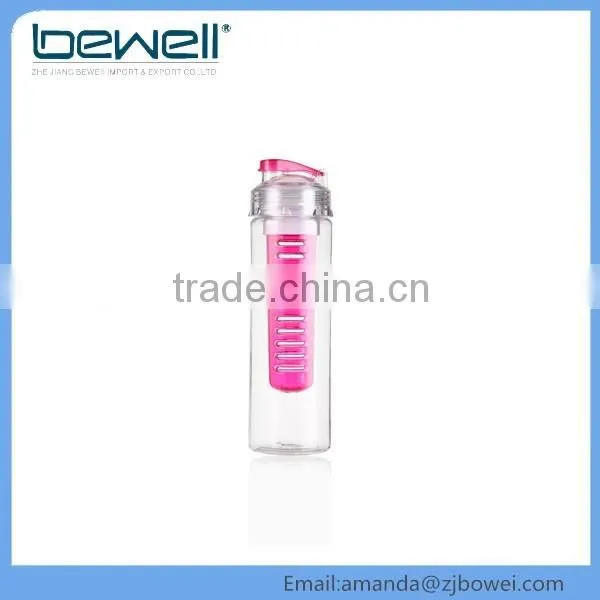 2016 Hot Sale Fruit Infuse Tritan Water Bottle,No Moq