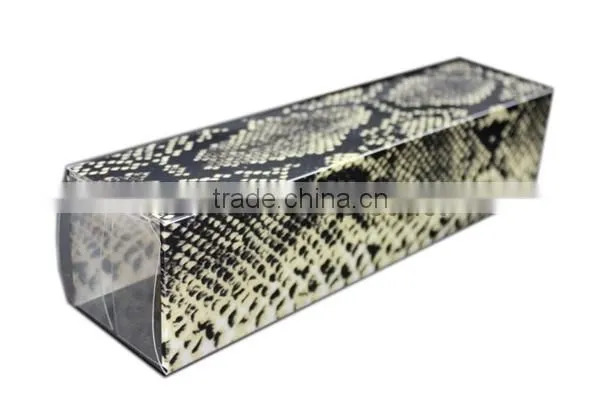 new custom clear pvc gift boxes for towels
