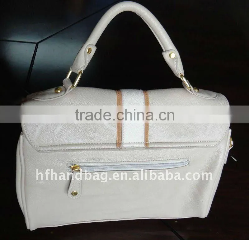 Brown leather bag