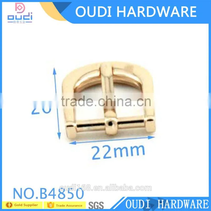 Wholesale Scholo Bag Metal Material D Ring Pin Buckles For Bag Straps