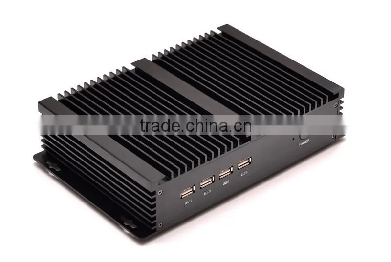 Fanless mini computer station pc 32bit Color Depth thin client XCY X26-1037G support all kinds of HD movies