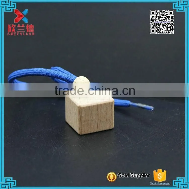 wholesale exquisite wooden cap for hanging car perfume bottle