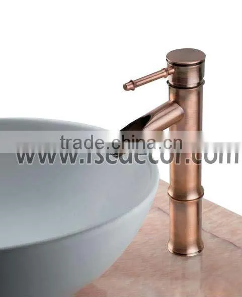 Brass material Bamboo Bathroom Water Tap and faucet Mixer