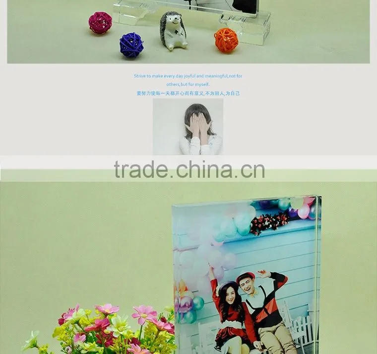 sublimation crystal photos frame at low price wholsale BSJ-28A