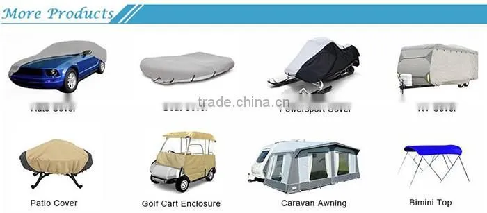 China Product Purple Boat Accessory Boat Cover