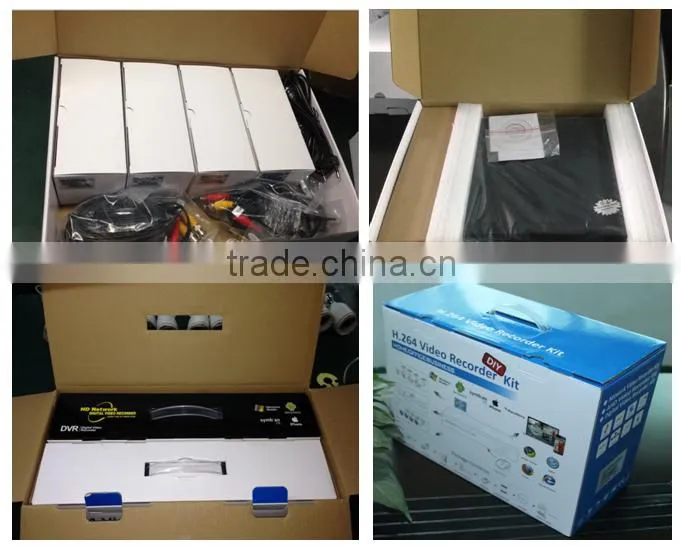 Best Selling DIY Kit ! Kendom new arrival DIY 4CH 1080P POE NVR Kit in promotion