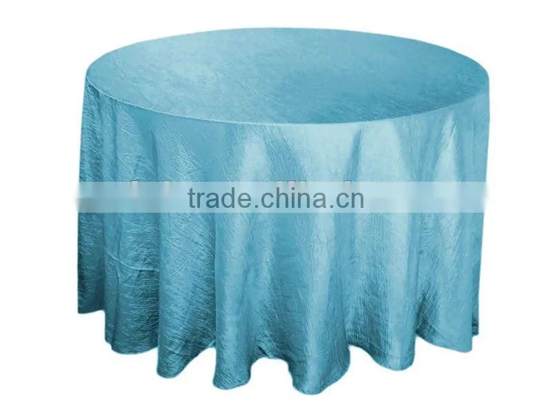 Crinkle taffeta table runner,table cloth,chair sash,placemat,napkin,chair cover