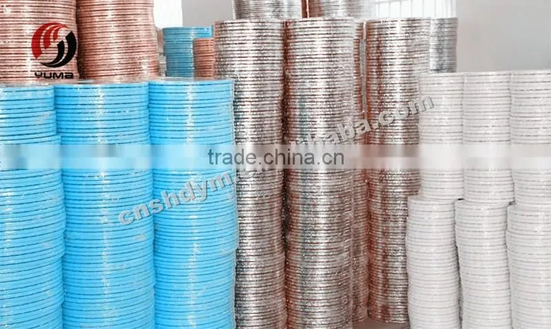 foil embossed corrugated shaped cake drums