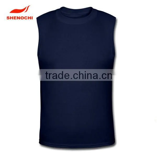 Mens 100 % polyester dri fit running sports singlet