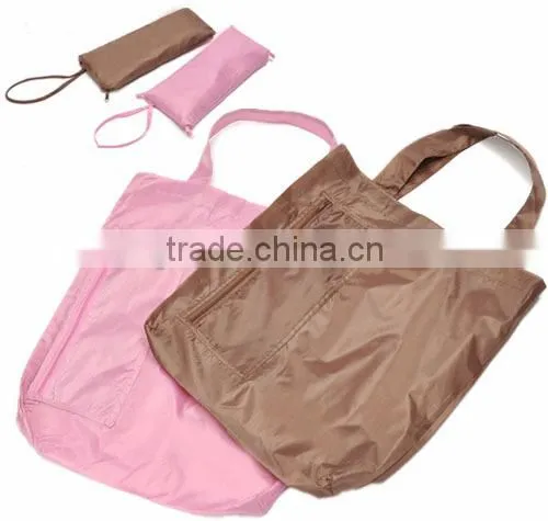 large capacity recycled and foldable shopping bag