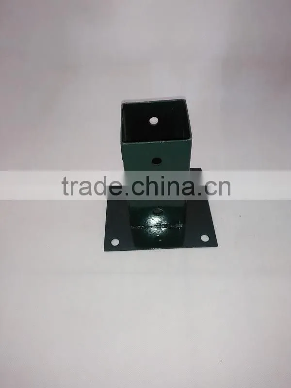 steel square post ground anchor