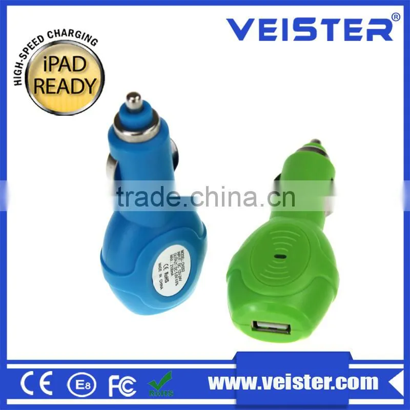 Premium 12v mobile car charger,custom usb car charger