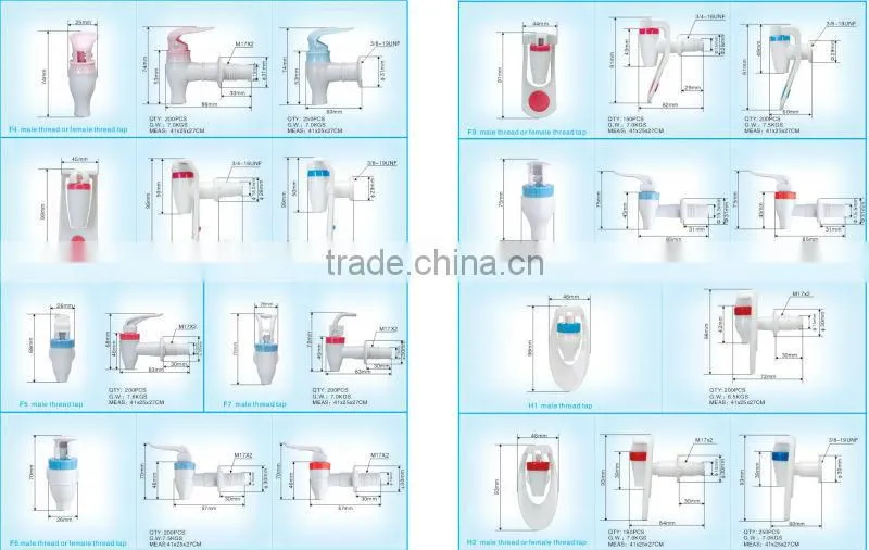 Water Dispenser Parts Type plastic water dispenser tap water dispensers with fridgeMZ-28