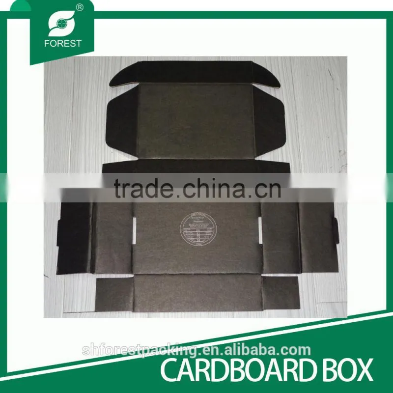 TWO SIDES BLACK PRINTING MAILING GIFT BOX LOGO