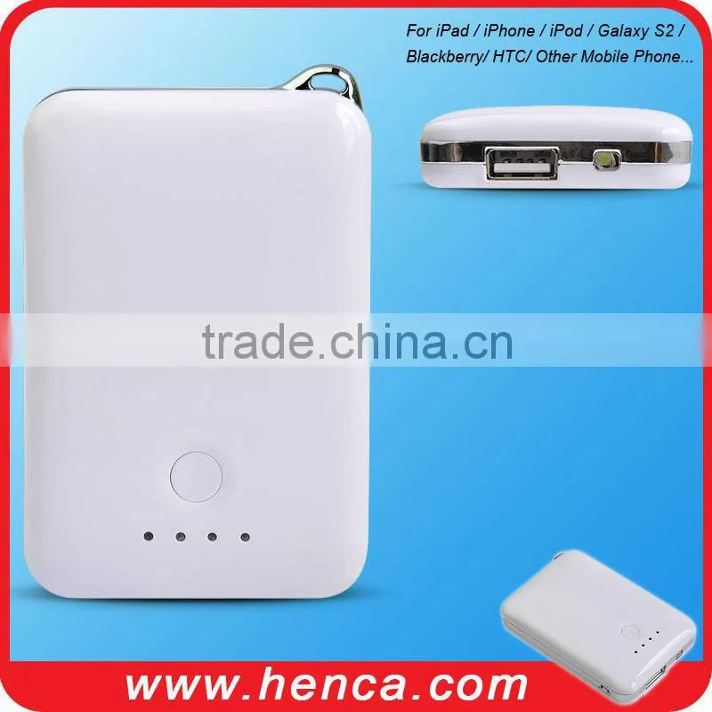 2500mah usb port power bank for mobie phone