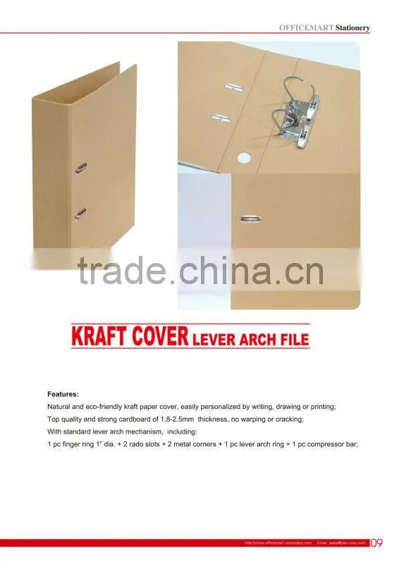 natrual craft box lever arch file