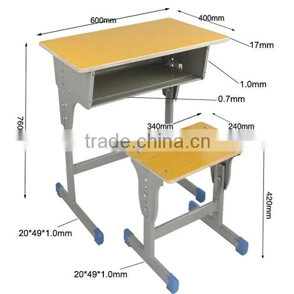 wooden school desk moulded board school desk