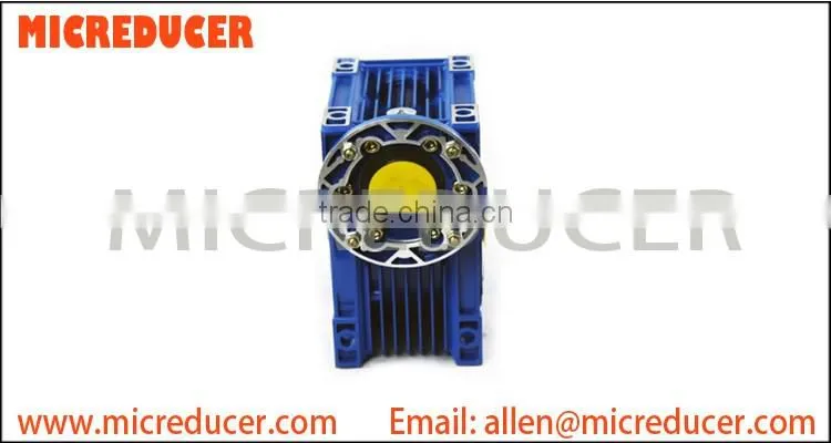 RV series aluminium alloy worm gearbox