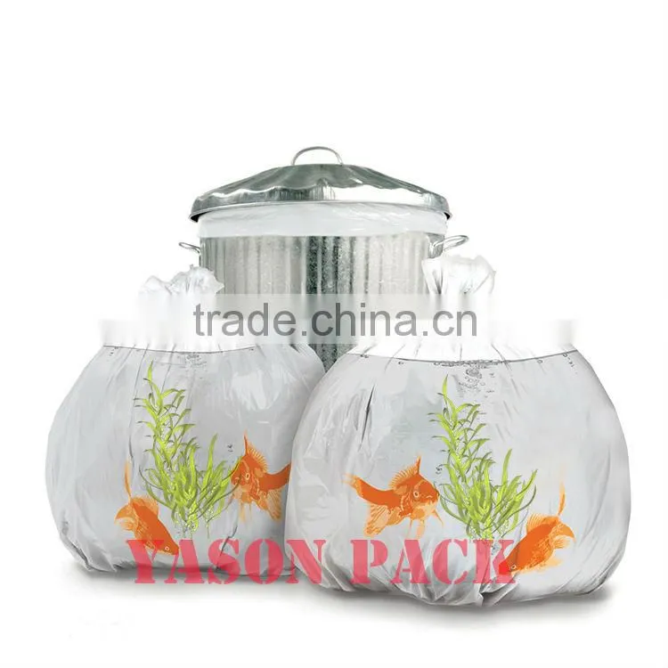Yason outdoor leaf bag trash bag colorful leaf bag garbage bag