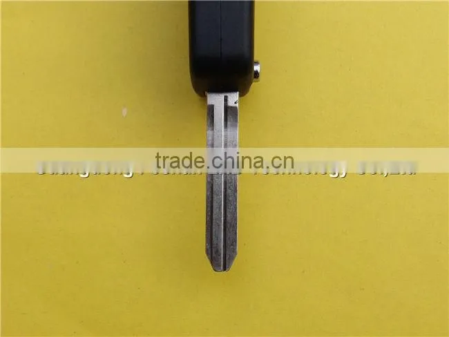 Modified folding 2 buttons remote key cover Toyota Carola Toy43 blade
