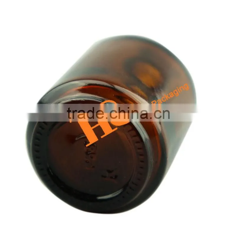 Amber Essence Bottle Cylinder Small Glass Bottle pharmaceutical glass bottle