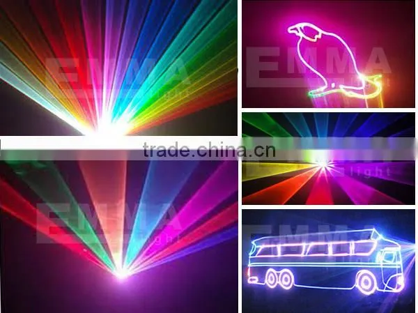 40kpps scanner 5w ilda rgb laser ,programmable rgb laser show ,sd card laser light