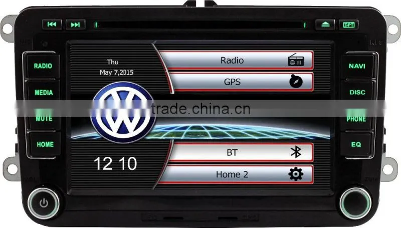 Top quality 7inch touch screen car gps navigation for vw passat