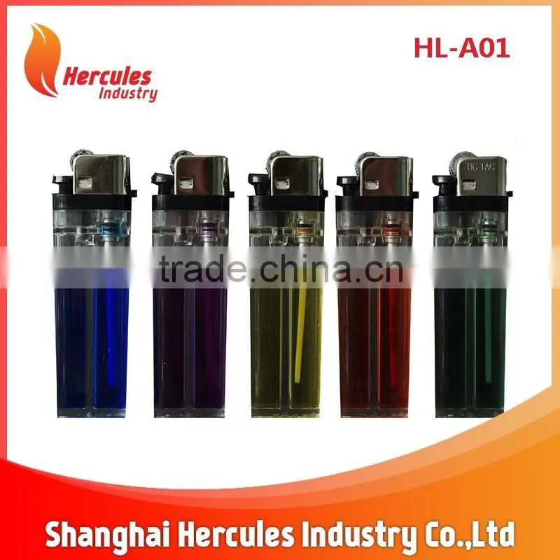 7.7cm disposable plastic gas lighter HL-A01