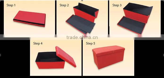 Multiple Colors Storage Foot Seat Foldable