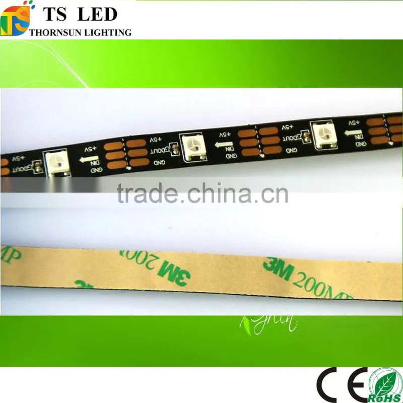 IP20 IP65 addressable flexible led strips ws2812b 60 leds/m