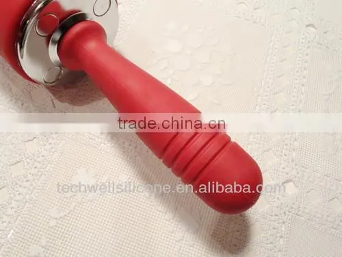 ABS and silicone material non-toxic colorful silicone rubber rolling pin
