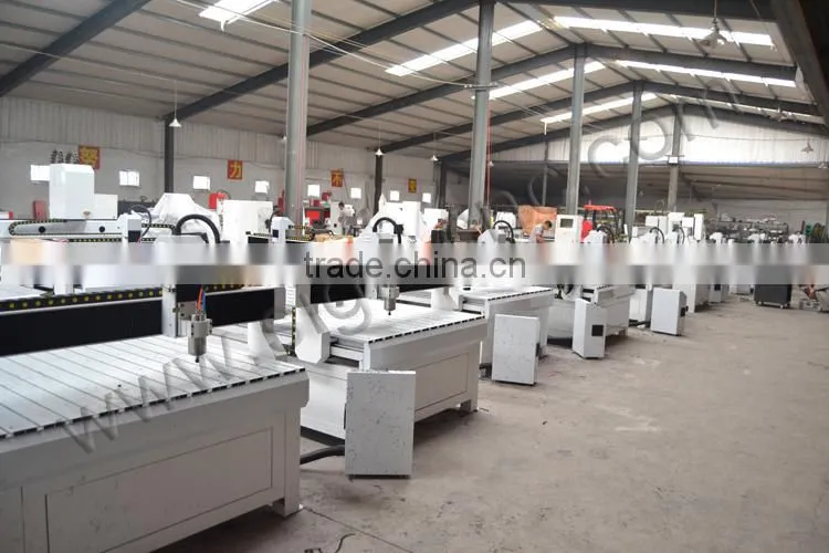 China supplier high precision wood working cnc router 1325 with multi heads