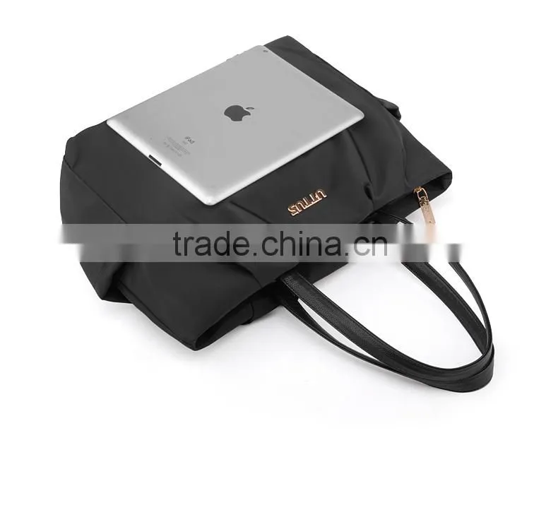 Simple and stylish nylon cloth bag elegant leisure tote bag