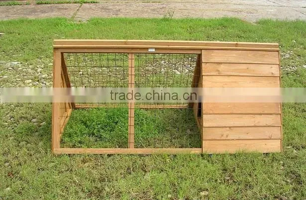 wooden rabbit cage