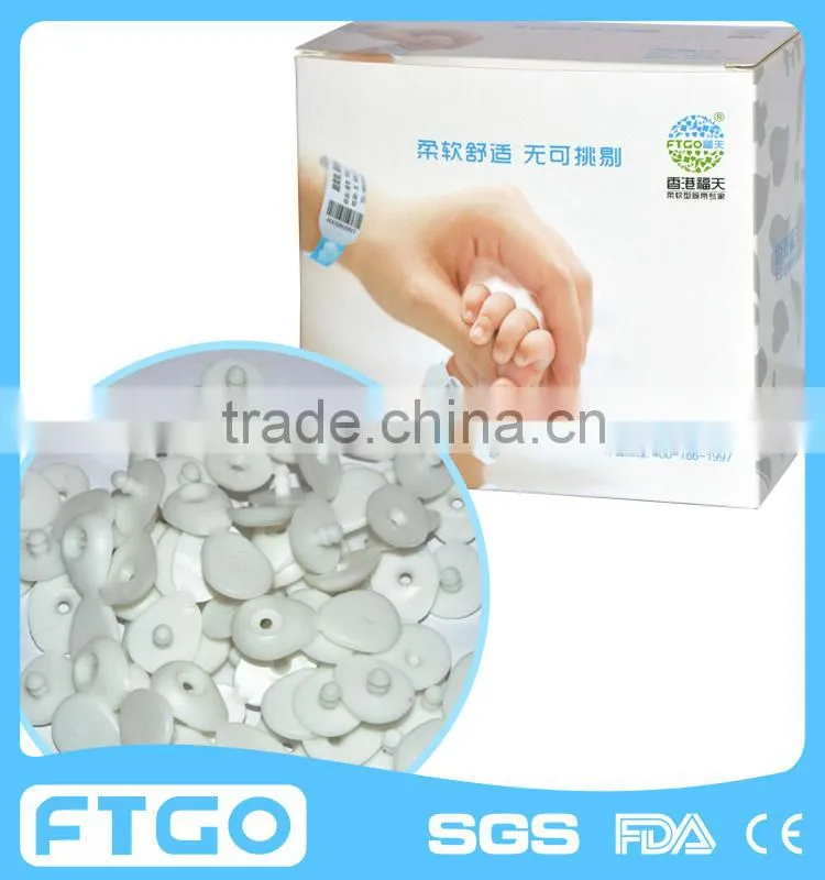The No 1 brand medical id wristband band come from FTGO patient id wristband manufacture