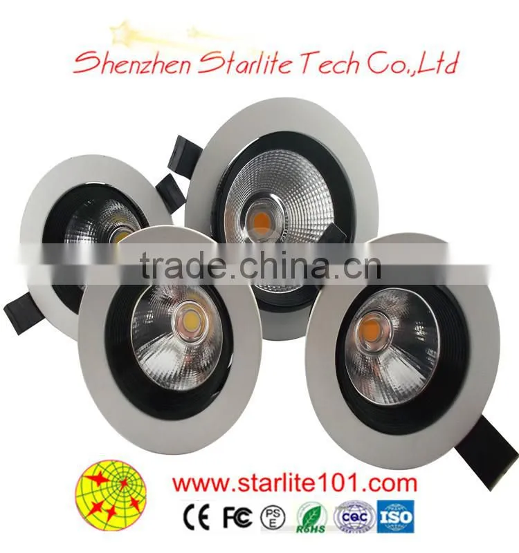 High Brightness 230V 10W cob led suspended ceiling lighting