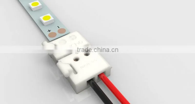 Patented Push Connector for Flexible LED Strip 5050/3258 10mm