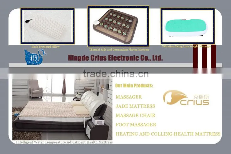 led photon light mat germanium maifan clay tourmaline ceramic Far infrared thermal heating therapy stone mattress pad